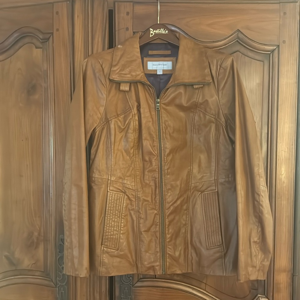 Andrew Marc leather jacket. Gently worn.